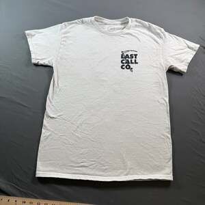 Last Call Co These Colors Don’t Run Grim Reaper American Flag T-Shirt M